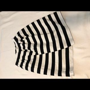 Topshop striped skirt